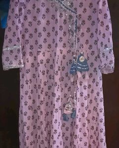Floral Print Kurta