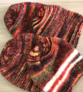 Handmade Designer Woolen Caps In Multicolour✅