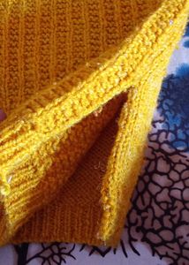 WOOLAN KNITTED PRINTREST SWEATER 🧡