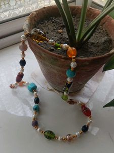 Trendy Beaded Neck Piece