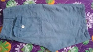 Blue Cargo Shorts