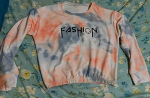 Tie Dye Crop Top - Full Sleeve