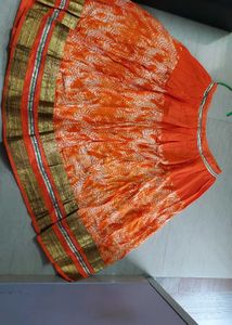 Cotton Long Skirt