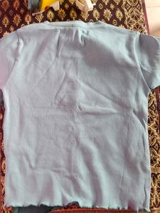 Cute Flamingo Embroidered Baby Tee