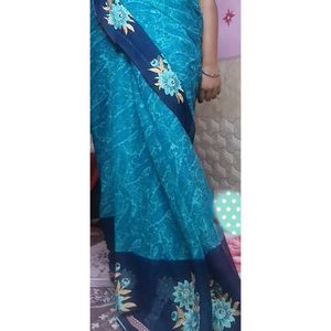 Combo Of Two Georgette Saree