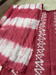 Pink suit Set With dupatta