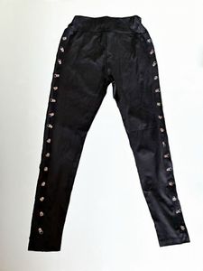 Black Embellishment Legging