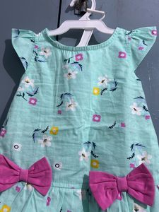 Baby Frock With Beautiful Butterfly’s