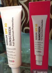 COSIQ Serum SPF 30 Sunscreen
