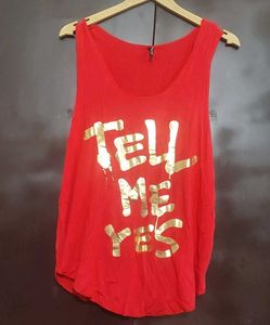 Red 🔴 Top For Girl Or Women 36 Bust