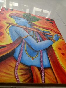 Oil Colour Canvas Painting