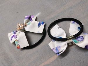 Butterfly Hair Bows (Set of 4)