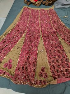 Lengha Made With Saree