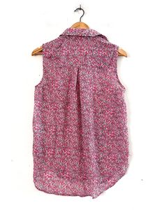 H&amp;M Multicolour Floral Sleeveless Top (Women)