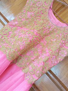Pink Ethnic Gown