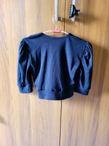 Navy Sailor Collar Vneck dori top
