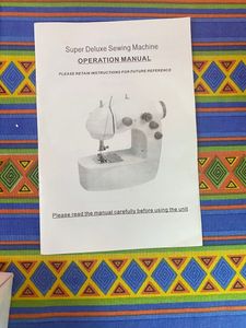 Deluxe Sewing Machine