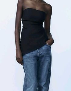 Asymmetric Pleated Top