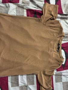 Light brown daily wear tshirt