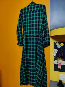 🏁Price Drop💲Plaid Checks Shirt Dress⏳