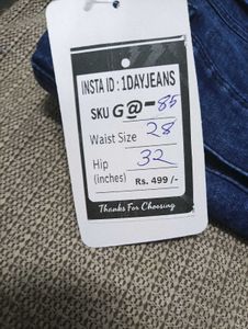 G@85 Size-28 (Sale) Latest Ladies high waist Jeans