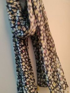 Floral Print Scarf