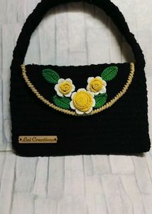 Small Crochet Hand Bag
