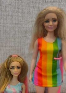 Three Gorgeous Fashionista Barbie Dolls