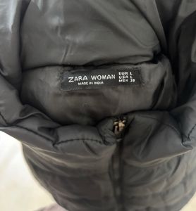 ZARA Black Puffer Jacket
