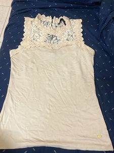 Lace Detail Sleeveless Top