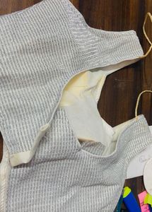 Silver Party Wear Blouse