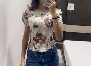 Floral Y2k Top