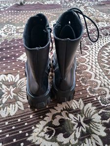 Chunky Platform Boots For Ladies
