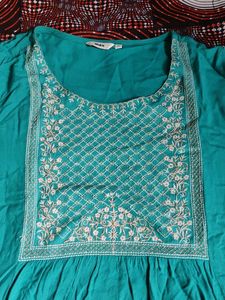 Max Teal Color Kurti