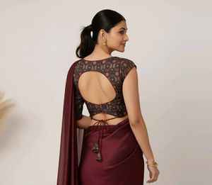 Elegant Maroon Blouse