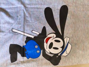 Louis Vuitton Grey Graphic Tee XL