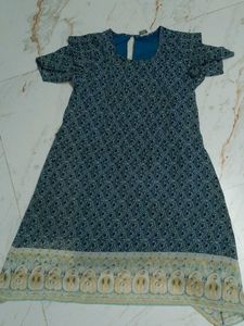 Patterned Mini Dress