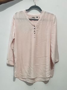 PEOPLE - Pink Casual Top