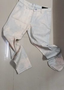 Colour Splash White callibri Jeans