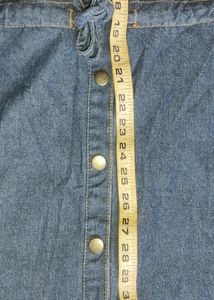 Denim Dress Buttoned