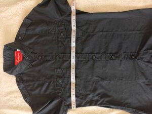 Topman Black Long Sleeve Shirt