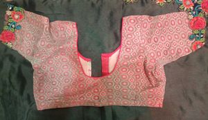 Embroidered red Blouse