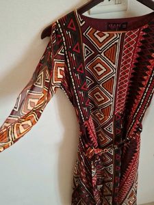 Chic Patterned Dress