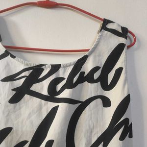 Rebel Chic Print Dress