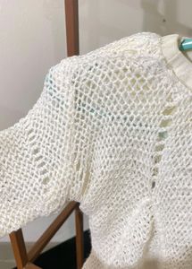 Aesthetic Crochet winter top