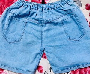 Trendy Youth Distressed Denim Shorts