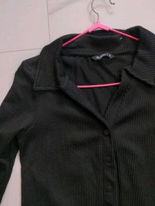 Black Long Sleeve Top