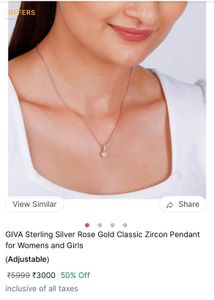 GIVA Necklace Brand new