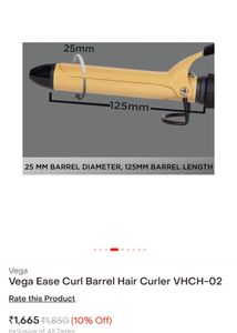 Vega Hair Curler