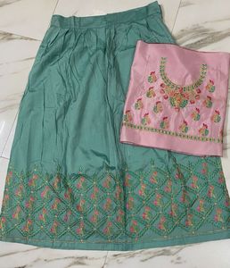 Embroidered Lehenga Choli Set